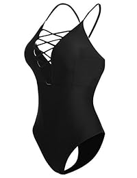 Traje de baño para dama, sexy, con espalda de diseño cruzado, de una pieza, Monokini.