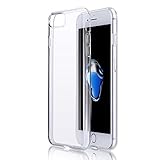 iPhone 7 Plus Case HD Clear TOMKAS Apple iPhone 7 Plus 5.5 Inch Transparent Thin Slim Bumper Gel Skin Silicone Case with Shockproof Scratch-Proof Protect (HD Clear)