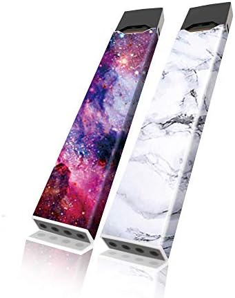 2 Pack Juul Skin Huge Selection of Juul Wrap Styles 3M Protective Juul Sticker (Marble &Space jam)