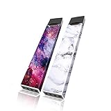 2 Pack Juul Skin Huge Selection of Juul Wrap Styles 3M Protective Juul Sticker (Marble and SpaceJam)
