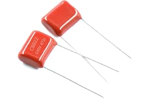 XUGERIP 20pcs 630V 104J 0.1UF CB22 Metallized Polypropylene Polyester Film Capacitors Kit
