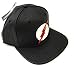 The Flash Logo Black Snapback Baseball Hat