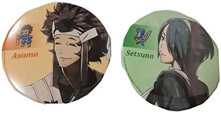 Amazon ファイアーエムブレムif 缶バッジ アサマ セツナ 2個セット