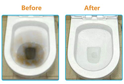 image for Comfun Toilet Bowl Pumice Cleaning Stone with Handle Stains and Hard W