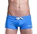 WUAMBO Men's Solid Swimming Shorts Fashion Swimwear Blue US S with Asian Tag L (Waist:29