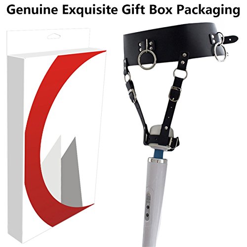 3 Strap+Leather+Harness+vibrator+included