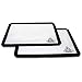 Bakerolla Premium Silicone Baking Mat for Cookies and Pastry - Heat Resistant and Non-stick - 11.5 by 16.5 Inches Sheets - Pack of 2