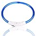 LED Dog Necklace Collar,USB Rechargeable Safety Waterproof Light up Adjustable Flashing Pet Neck Loop by fashion&cool