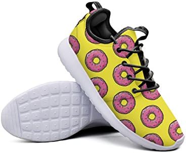 YYuuijk Best Red Donut Images Net Women's Walking Shoes Casual Cute Comfortable Trendy Hip Hop Retro Retro Vintage Popular Mesh Lightweight Running Sneakers