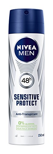 Nivea Men Deo Sensitive Protect Spray, Antitranspirant, 6er Pack (6 x 150 ml)