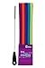 Bubba Big Straws 5 Pack, Assorted Bold Colors, with Brushtech Big Straw Cleaning Brush Set
