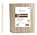 Disposable Coffee Stir Sticks 5.5” 1000 pcs - Eco friendly Round Edge Wooden Coffee Stirrers