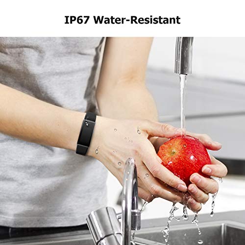 Letsfit Fitness Tracker, Activity Tracker Watch with HR Monitor, Step Counter, Pedometer Watch, Calorie Counter Smart Watch for Kids Women and Men - Thumbnail 6