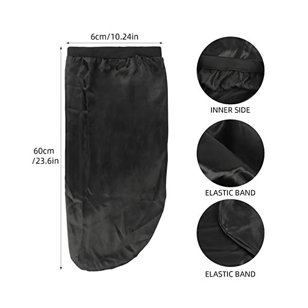 KissDate-3-PCS-Extra-long-Satin-Bonnet-Adjustable-Silk-Night-Sleep-Cap-Sleeping-Head-Cover-with-Wide-Elastic-Band-Hair-Loss-Cap-for-Women-Girl-Sleeping-Spa-Long-Curly-Hair-Protection KissDate 3 PCS Extra long Satin Bonnet, Adjustable Silk Night Sleep Cap, Sleeping Head Cover with Wide Elastic Band, Hair Loss Cap for Women Girl Sleeping Spa Long Curly Hair Protection