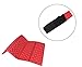 AceCamp Polyester 3940 Portable Lightweight Mini Waterproof Folding Mat, Foam Sitting Pad for Outdoor Activities, Foldable Kneeling and Seat Cushion for Comfort, Red