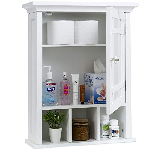 totoshop Bathroom Vanity Mirror Wall Storage Cabinet - Thumbnail 2