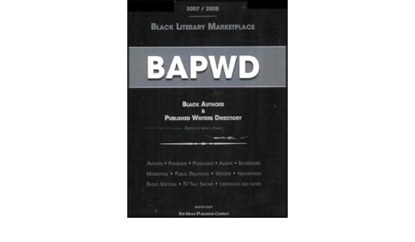 Amazoncom Bapwd Black Authors Published Writers - 