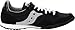 Saucony Originals Women's Bullet Classic Retro Sneaker, Black/Silver, 5.5 M US