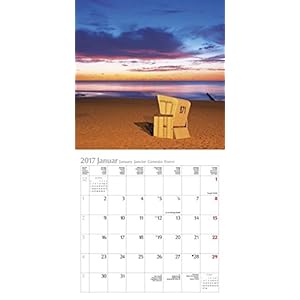 Meerblicke Nord- und Ostsee 2017. Broschürenkalender