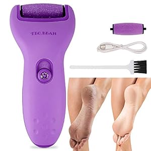 TEC.BEAN Electric Callus Remover, Rechargeable Pedicure Tools, Professional Wet and Dry Foot File - Remove Calluses…