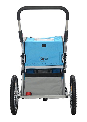 Cycle Force C12 Single Child 2-In-1 Bicycle Trailer & Jogger
