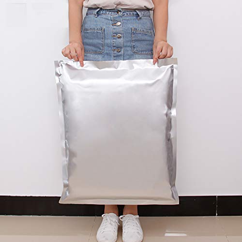 25 Pieces 5 Gallon Mylar Bags, Mylar Foil Flat Heat Sealing Bags for