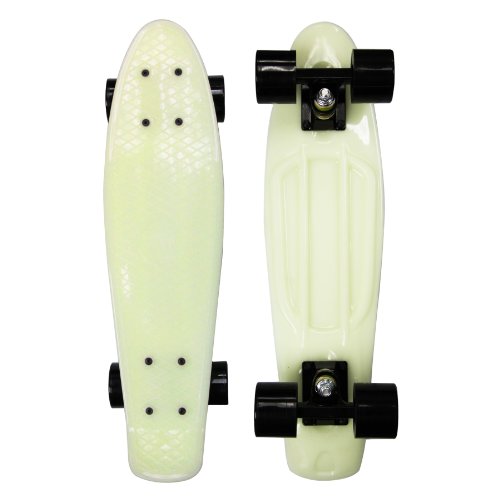 Zycle Fix Mayhem Penny Style Skateboard (Glow/Black, 22)