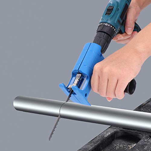 Säbelsäge, Tragbarer Säbelsägen Handwerk Säbelsäge mit Ergonomischem Griff und 3 Sägeblättern Universalsäge zum… – Bild 8