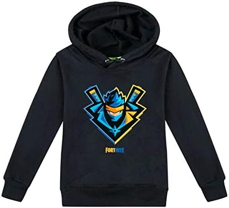 YFFSB Fortnite Teen Boys' Fleece Sweatshirts Pocket Pullover Hoodies 7-16Y