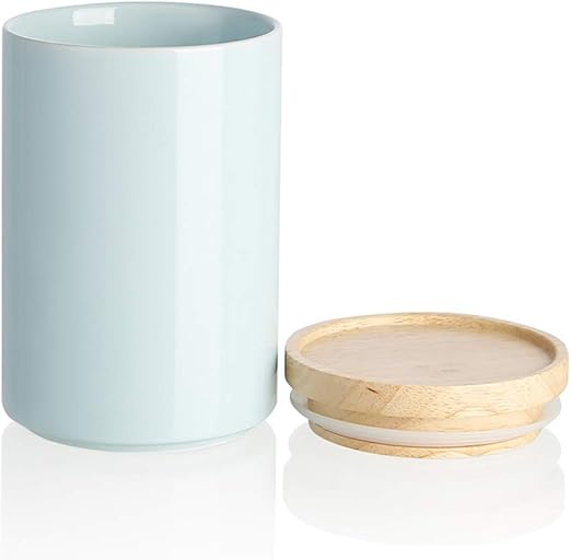 stackable tea coffee and sugar storage jars