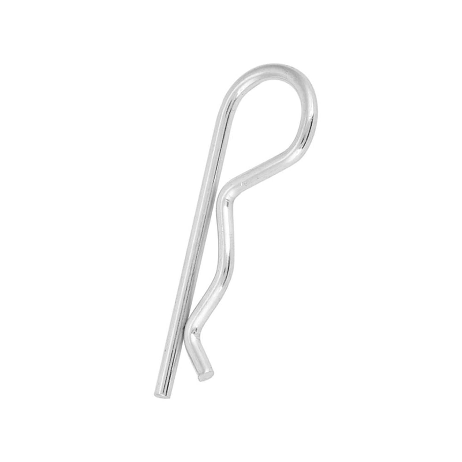 10-Pack Zinc Cotter Pins Assortment Kit Split Retaining Spring Hitch for Household Appliances Sports Equipment Car Mechanics Repair Tools （字符数：170）