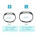 GinCoband 12PCS Fitbit Alta HR Accessory Replacement Bands with Clasp for Fitbit Alta,Alta HR Sport Arm Band No Tracker (Large)