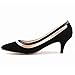 ZriEy Women's Ladies classic Simple Pumps Elegant Sexy Comfort Mid Heel Dress Pump