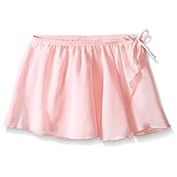 Jacques Moret Little Girls Dance Basic Wrap Skirt, Pink, X-Small(4-5)