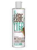 #LubeLife Water Based Mint Chocolate Chip Flavored Lubricant, 8 Ounce Sex Lube for Men, Women and Couples (Mint Chocolate Chip)
