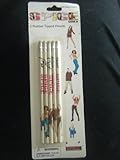 5 Rubber Tipped Pencils
