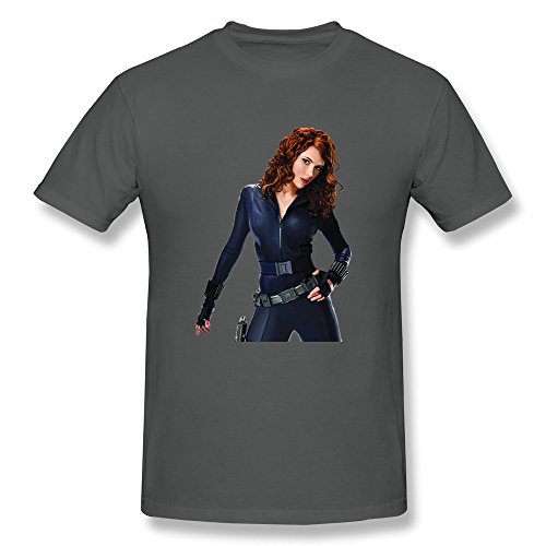 Cheap Making Mens Scarlett Johansson Tee Shirts Size XXL DeepHeather