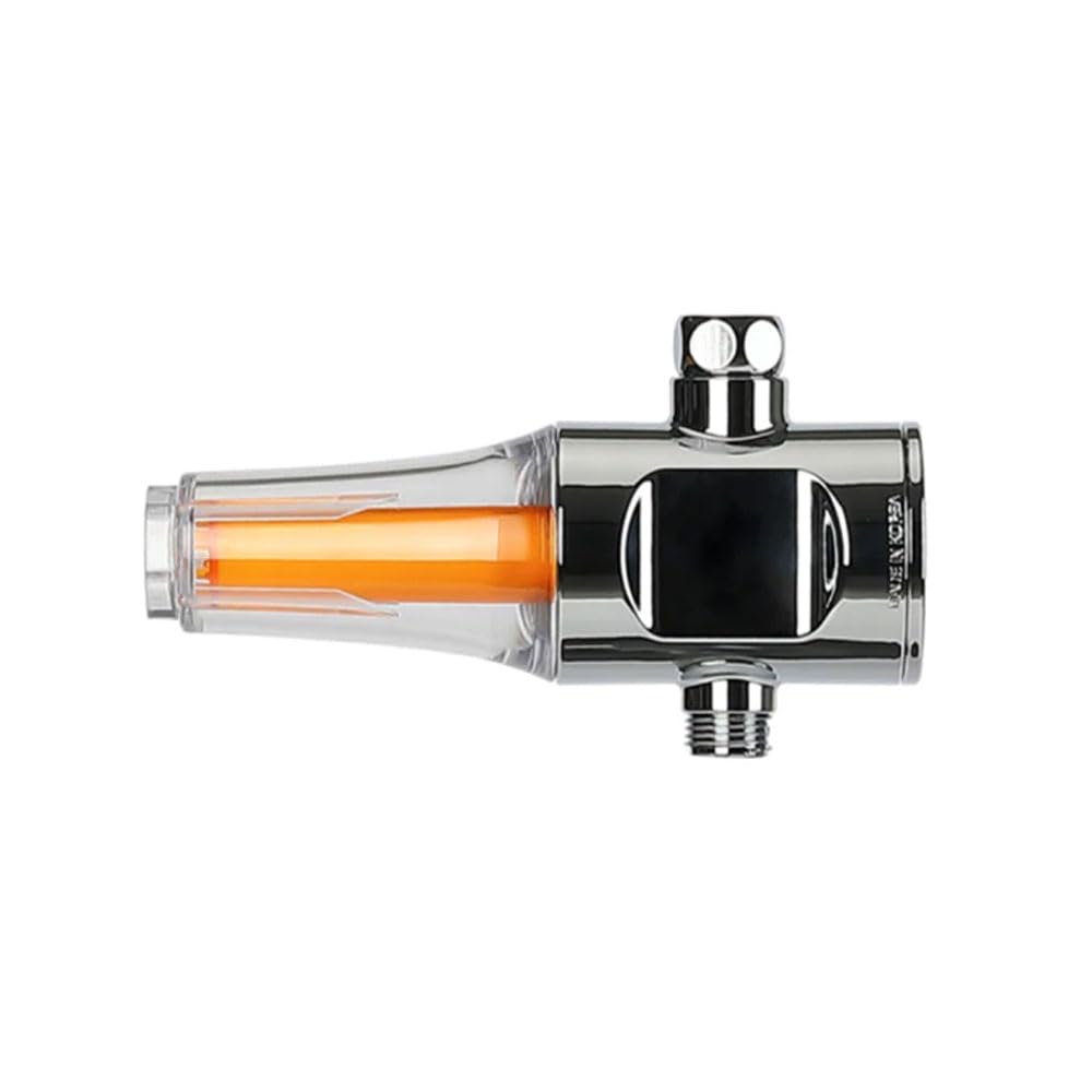 Vitamin C Filter Inline Shower Assembly by Sonaki - 3 Shower Filters Included - Use Your Current showerhead - Remove Up to 99.9% of Chlorine and Chloramines
