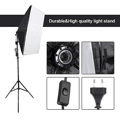 image for Andoer Photography Softbox Lighting Kit, 1350W Continuous Light System