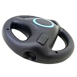 New Black Steering Wheel for Wii Mario Kart Racing Game [Electronics]