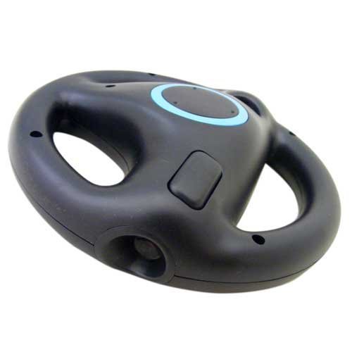 New Black Steering Wheel for Wii Mario Kart Racing Game [Electronics]