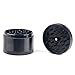 New 4-layer Aluminum Herbal Herb Tobacco Grinder Smoke Grinders (Black)