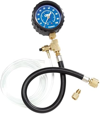 Fuel Pressure Test Kit - Automotive Fuel Pump Tester With Adapters