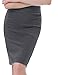 Kate KasinElastic Vintage Cotton Gray Retro Wear to Work Pencil Skirt M KK269-2