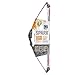 Bear Archery Spark Youth Bow Set, Recommended for Ages 5 to 10, Ambidextrous, Includes 2 Arrows, Armguard, Quiver