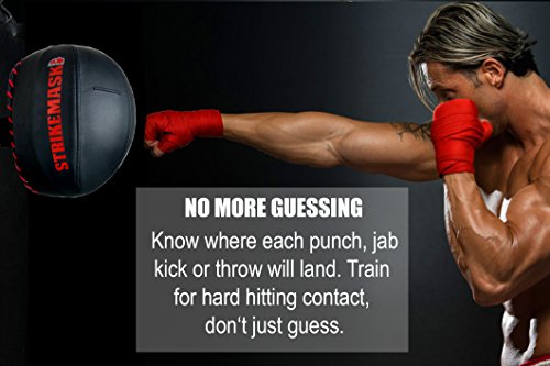 Portable Punching Bag Trainer - Heavy Duty Punch Simulator for Boxing, MMA, Muay Thai, Jiu Jitsu, Combat Sports, Anti Stress Session, Fitness Training for Kicks, Jabs, Punches and Hits- strikeMMAsk