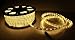 GotHobby 150'ft Warm White 2-Wire LED Rope Light Flexible Home Outdoor Christmas Lighting 110v
