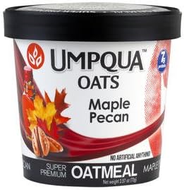 Umpqua Oats #4 Assorted Fruit Variety Pack Super Premium Oatmeal, 12-count …