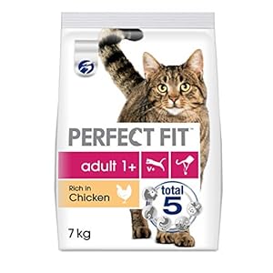 Perfect Fit Adult 1+ - Complete dry food for adult cats, rich in chicken, suitable for adult cats aged 1+, (1 x 7 kg)