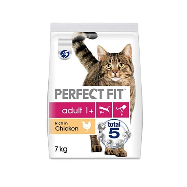Perfect-Fit-Adult-1-Complete-Dry-Food-for-Adult-Cats-from-1-Year-Old-Rich-in-Chicken-1-pack-of-7kg Perfect Fit Adult 1+ - Complete dry food for adult cats, rich in chicken, suitable for adult cats aged 1+, (1 x 7 kg)